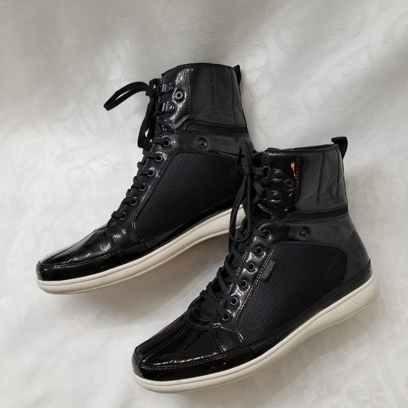 stacy adams high top shoes